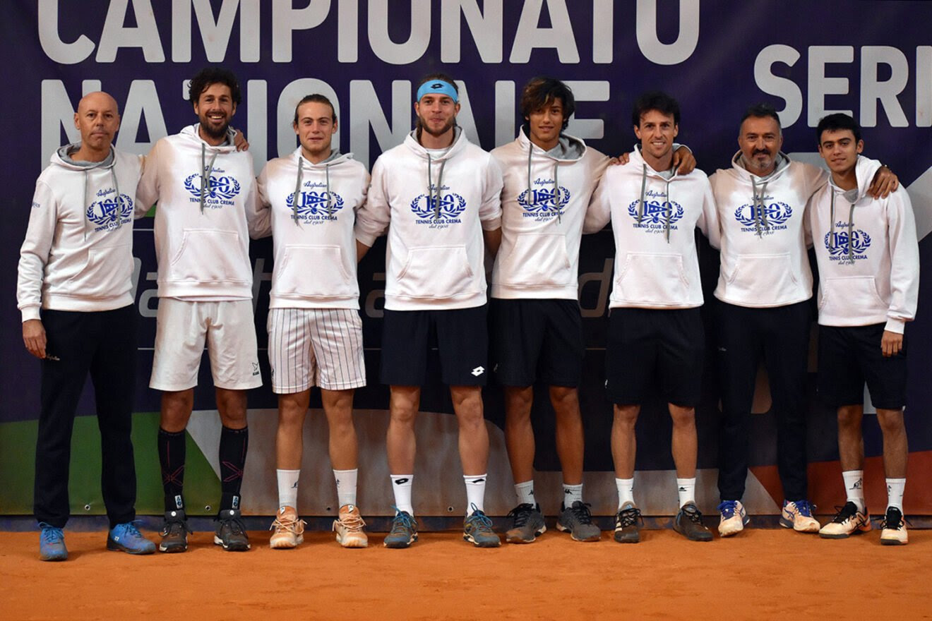 Tennis Club Crema battuto 5-1 nella trasferta a Roma: si complica la corsa al secondo posto