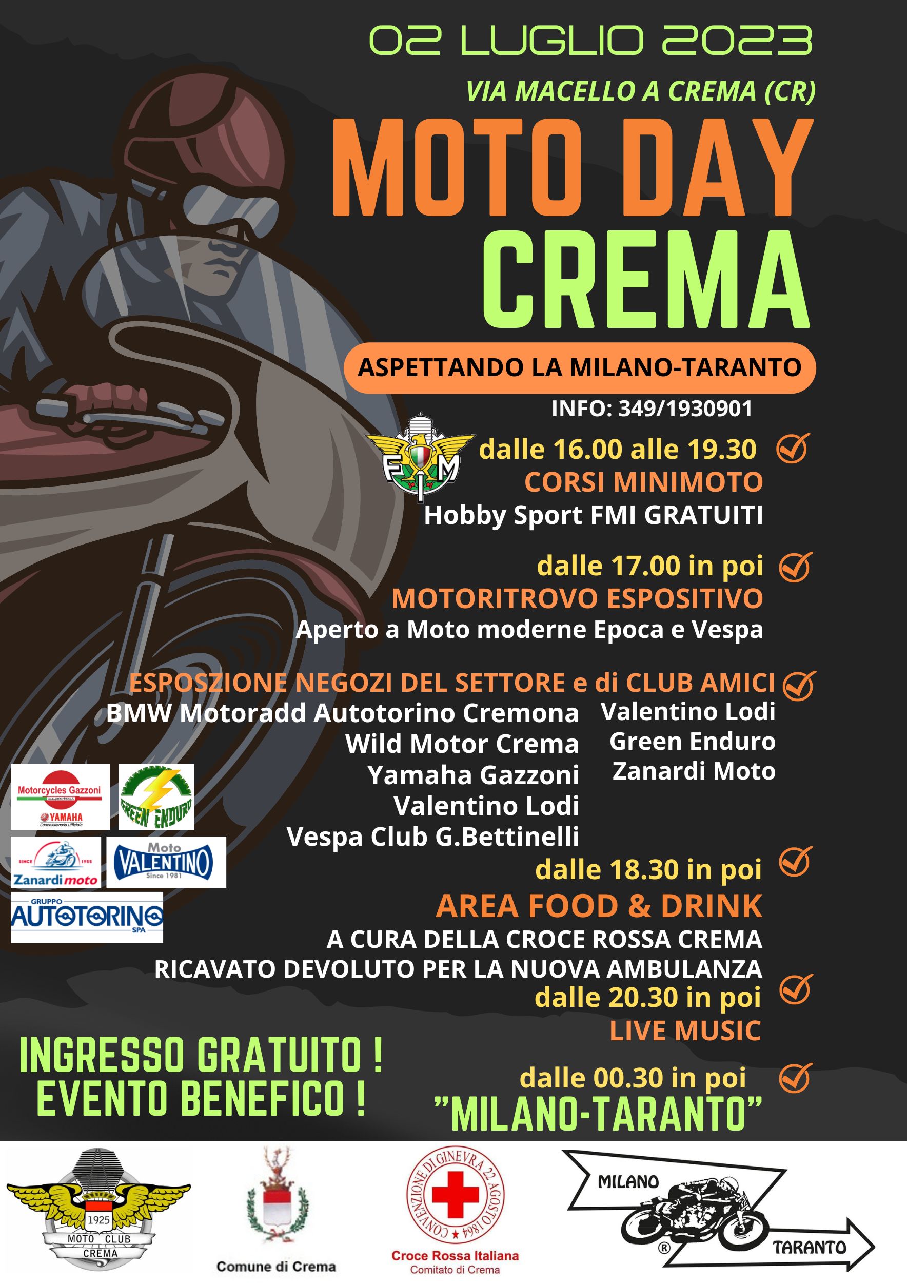 MotoDay Crema…aspettando la Milano Taranto